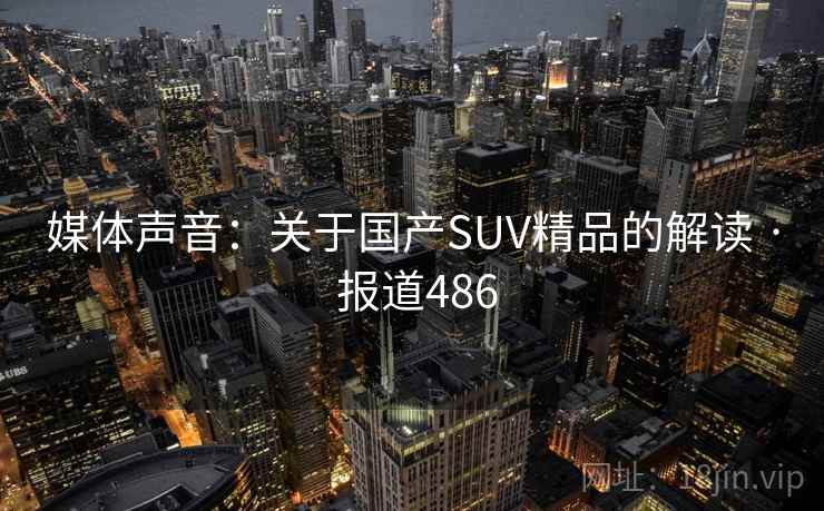 媒体声音：关于国产SUV精品的解读 · 报道486